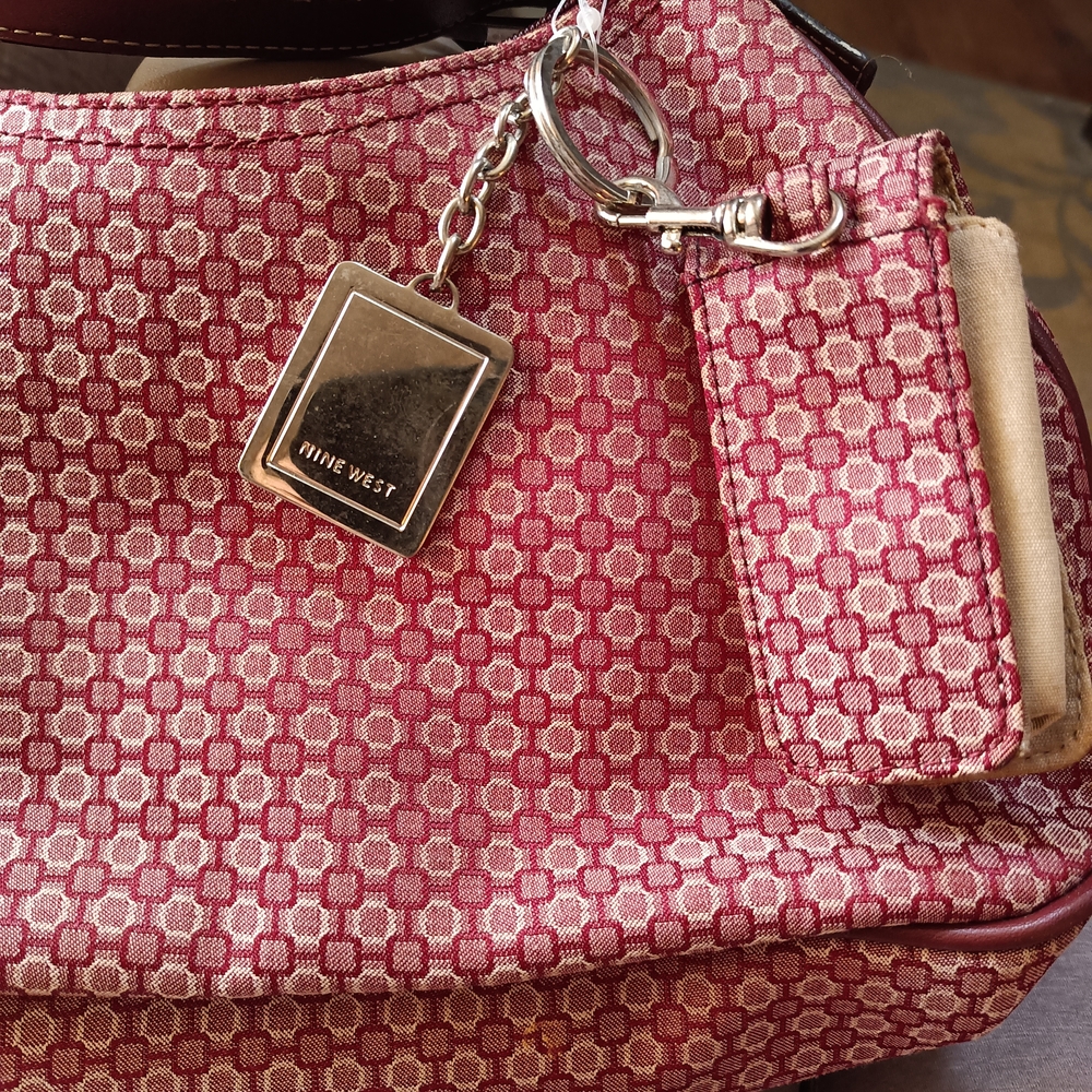 Nine West Pink Patterned Handbag